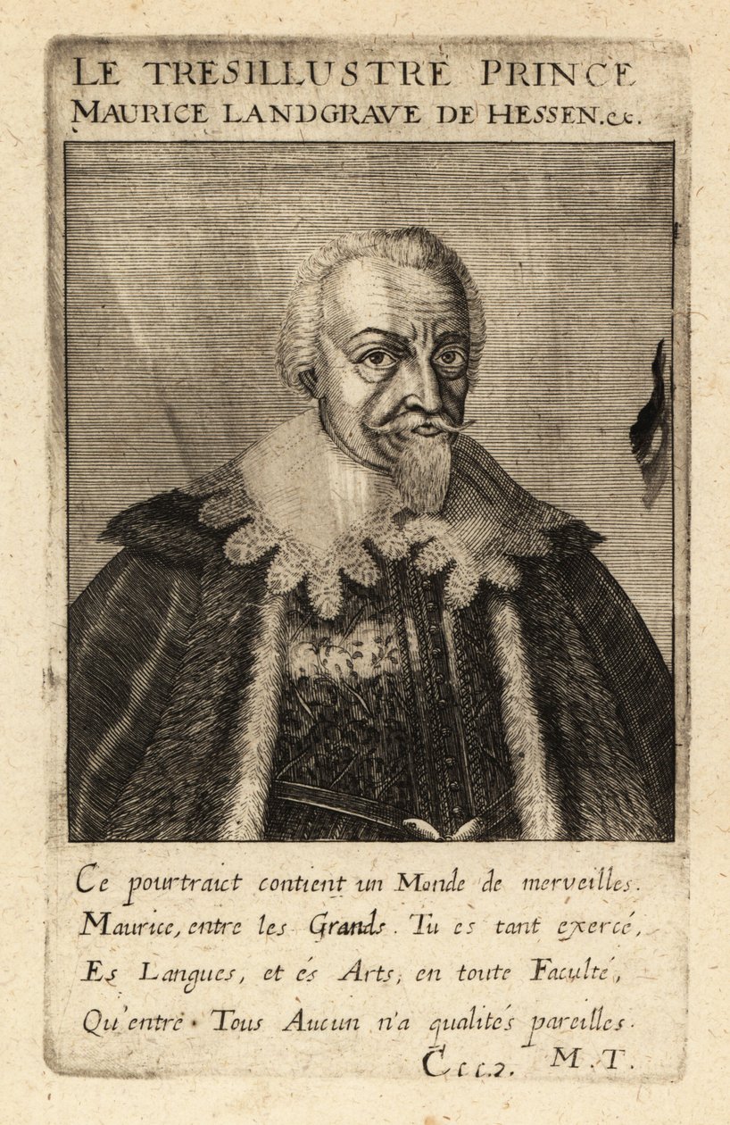 Hessen-Kasseli Maurice alkotó: Theodore de Bry