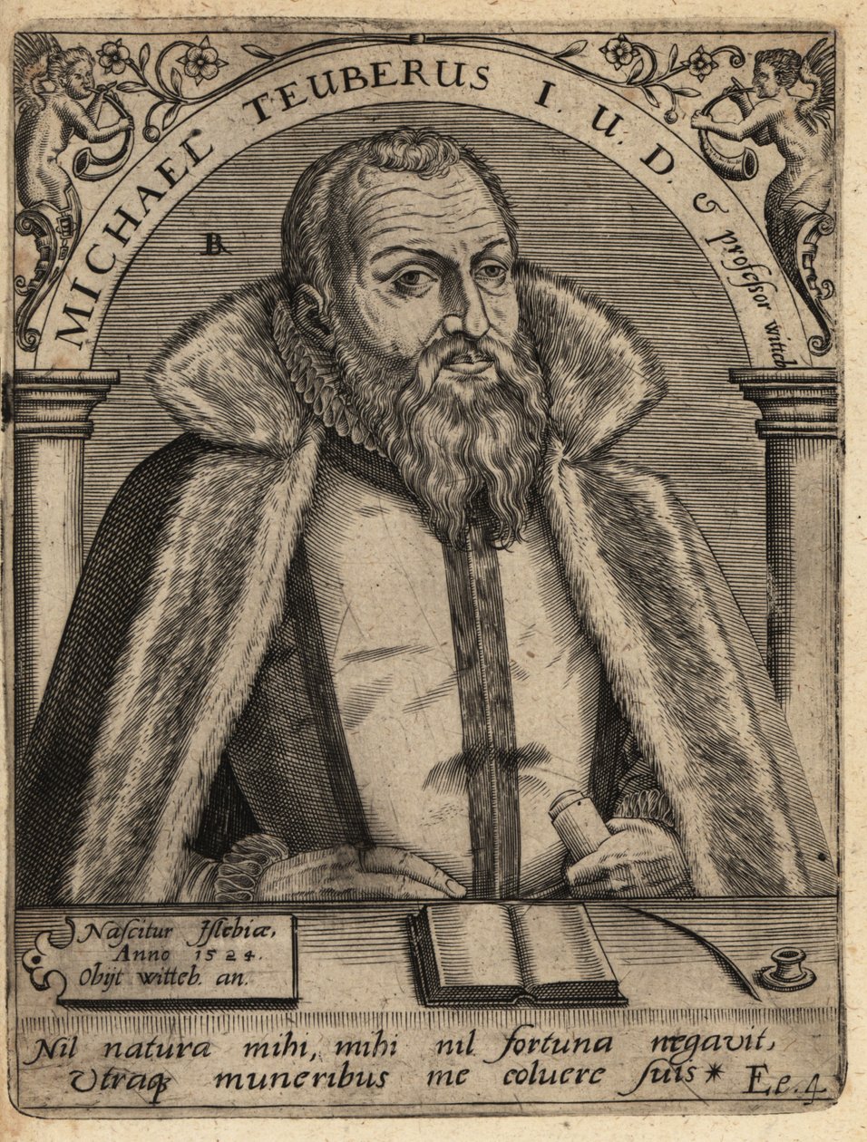 Michael Teuber alkotó: Theodore de Bry