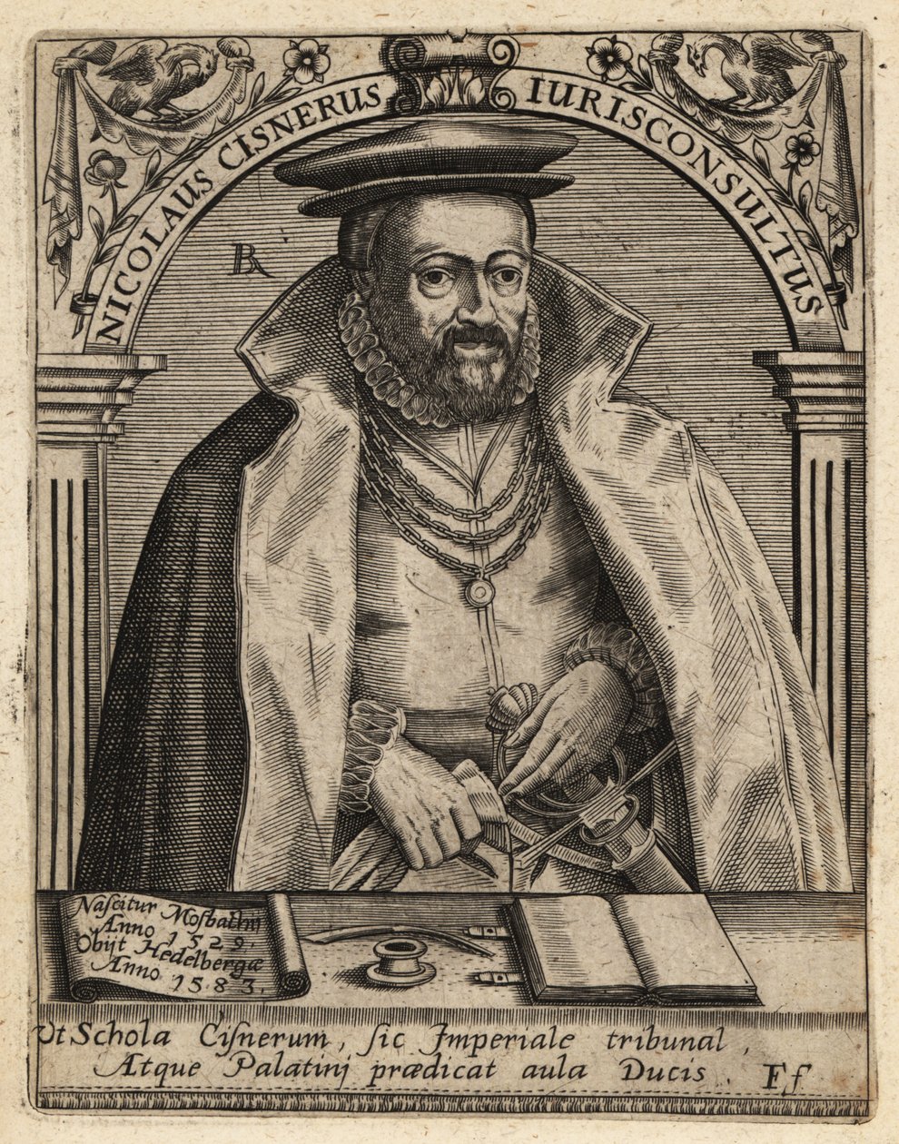 Nikolaus Cisnerus alkotó: Theodore de Bry