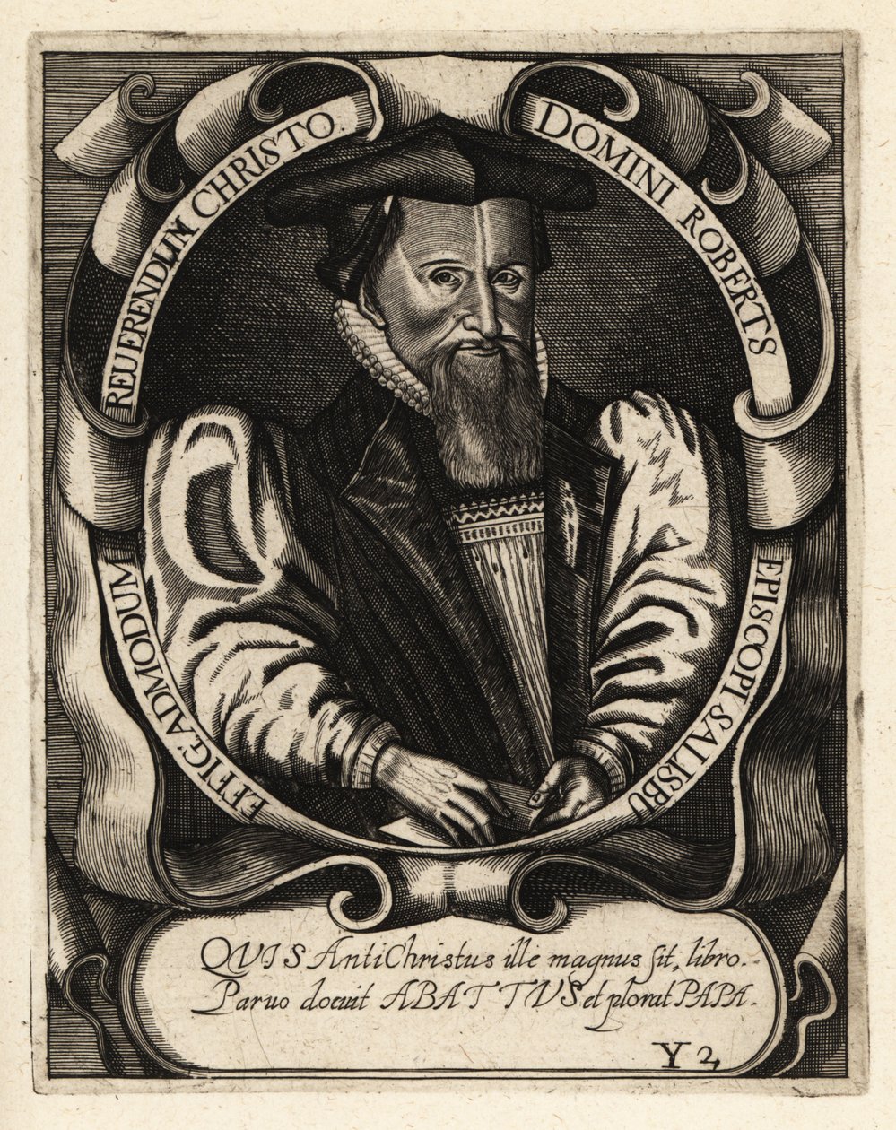 Robert Abbot, Salisbury püspöke alkotó: Theodore de Bry