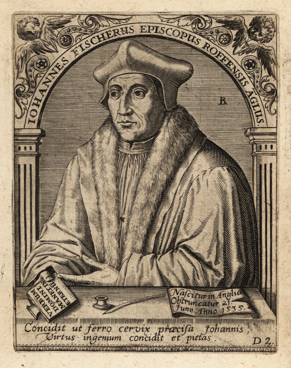 Halász Szent János alkotó: Theodore de Bry