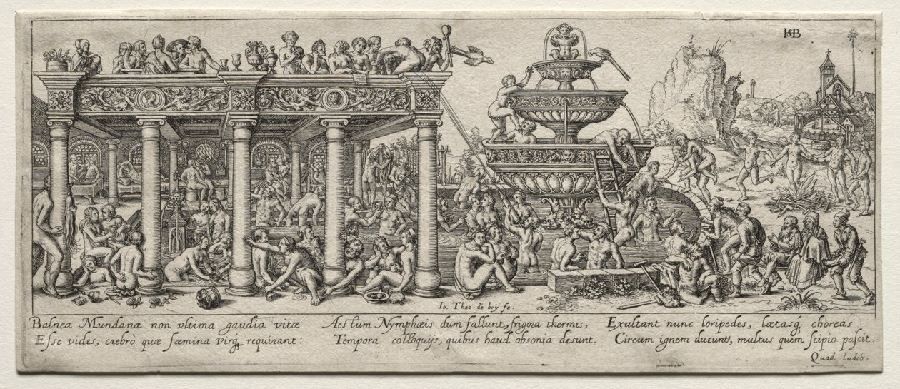 Az ifjúság kútja. alkotó: Theodore de Bry