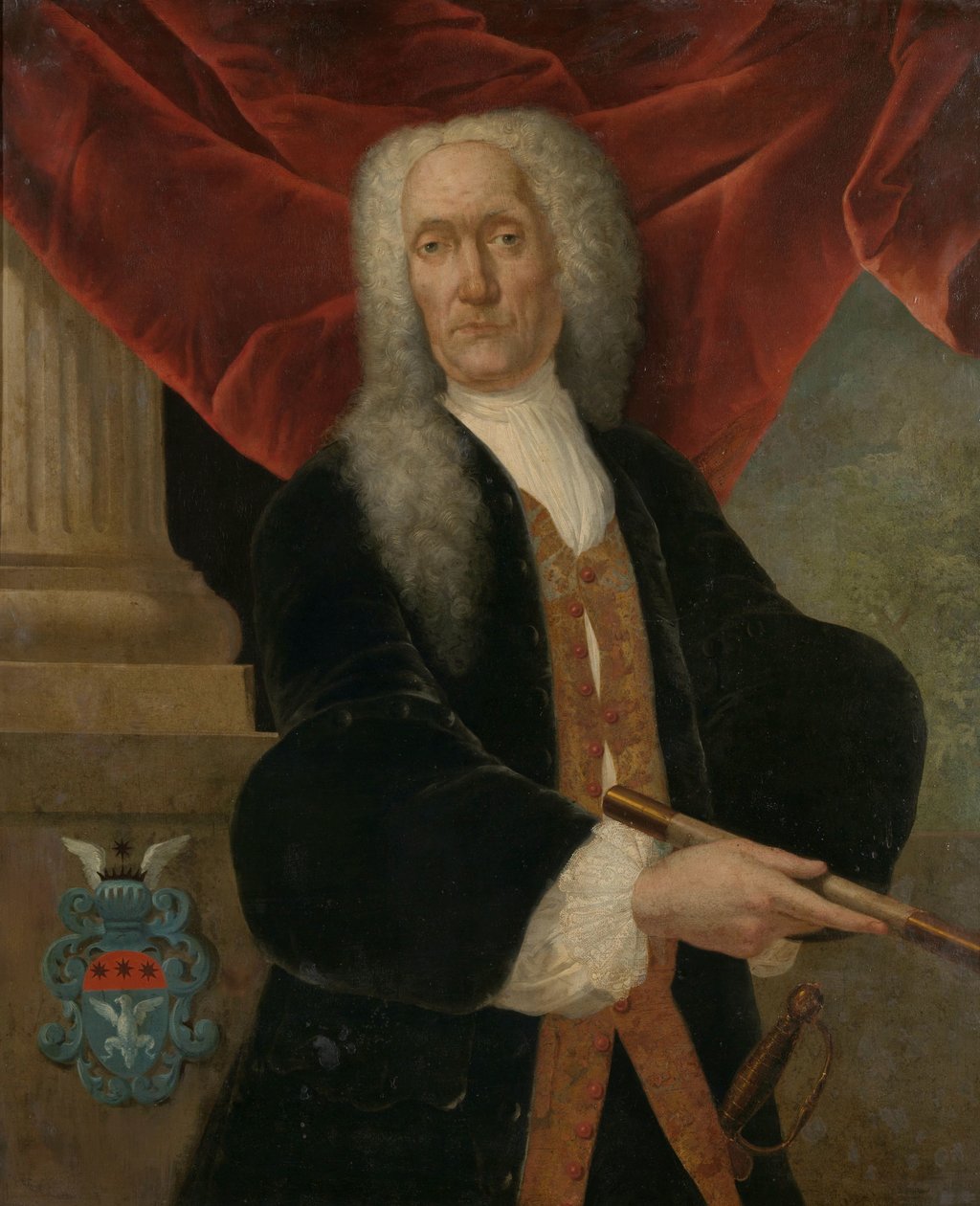 Ábrahám Patras (1735-1737) Abraham Patras, a Holland Kelet-Indiai Társaság főkormányzójának portréja alkotó: Theodorus Justinus Rheen