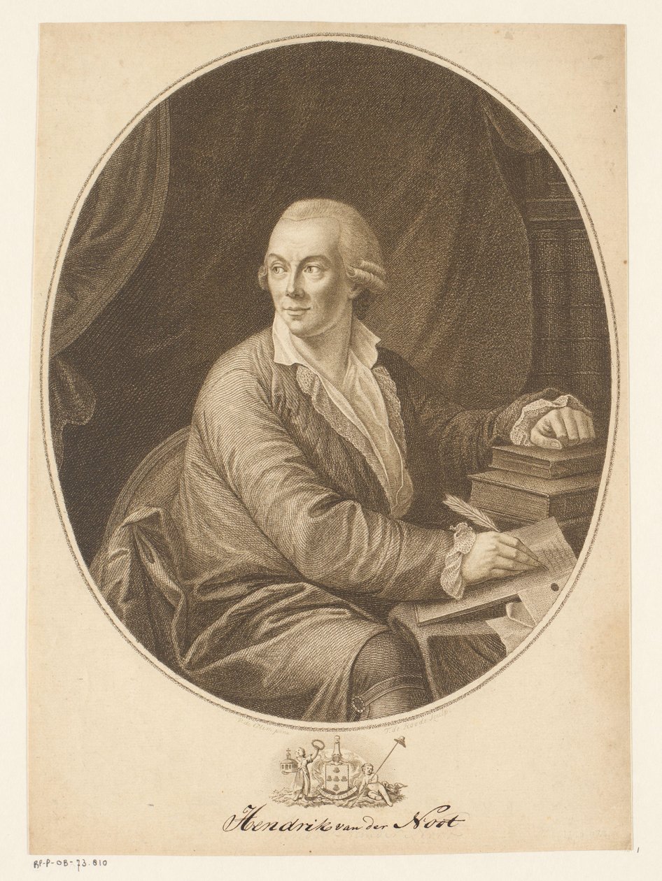 Hendrik Karel Nicolaas van der Noot portréja alkotó: Theodorus de Roode