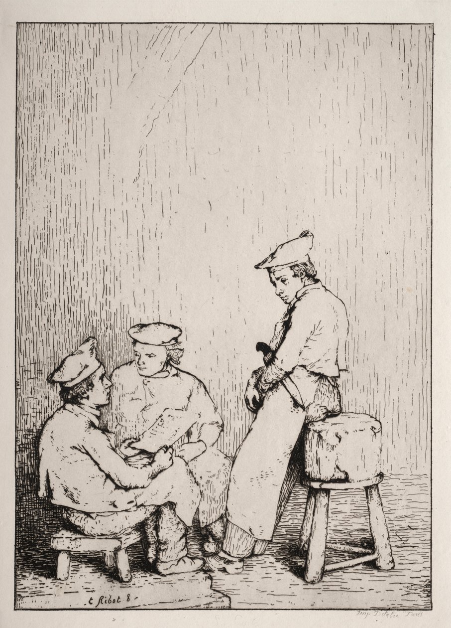 A térkép alkotó: Theodule Ribot