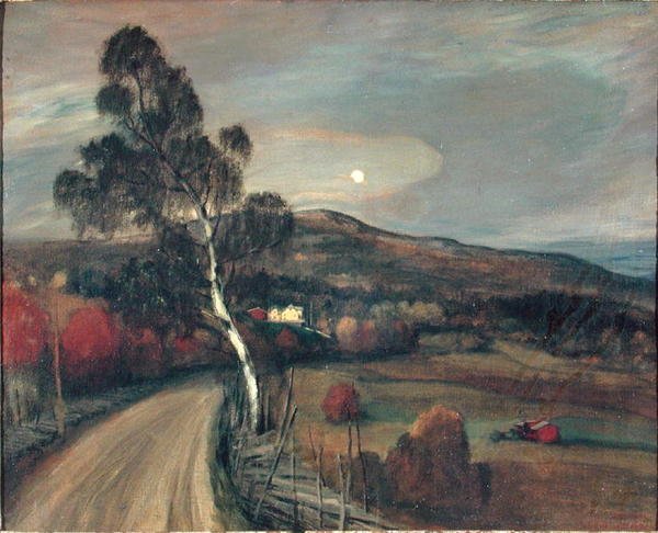 Norvég táj, Aulestad, 1895 körül alkotó: Théophile Alexandre Steinlen