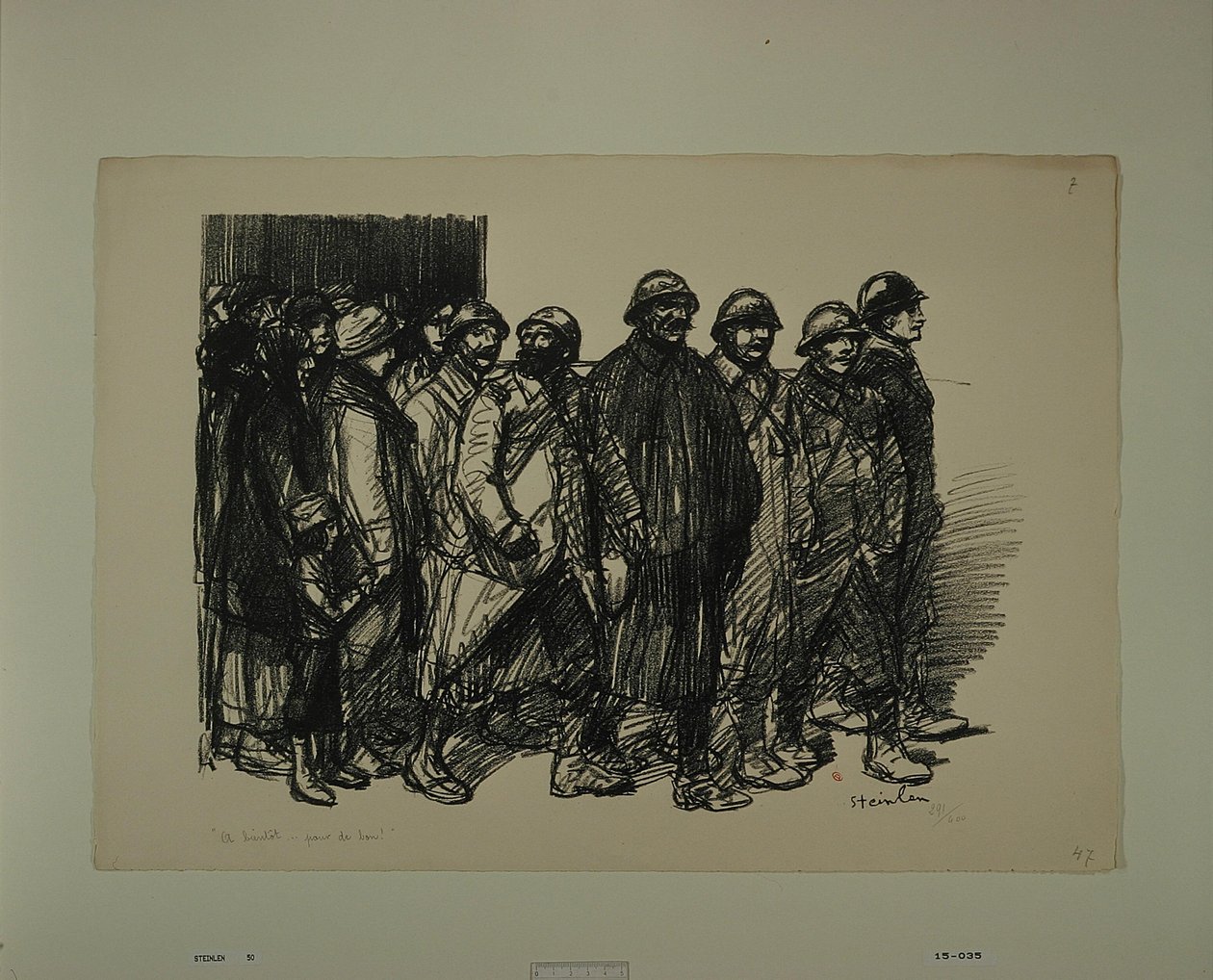 [Hamarosan találkozunk ... végleg] alkotó: Théophile Alexandre Steinlen