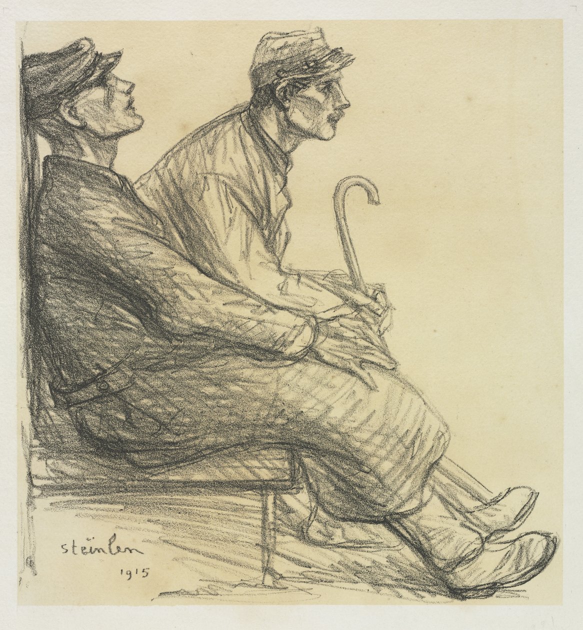 Lábadozók alkotó: Théophile Alexandre Steinlen