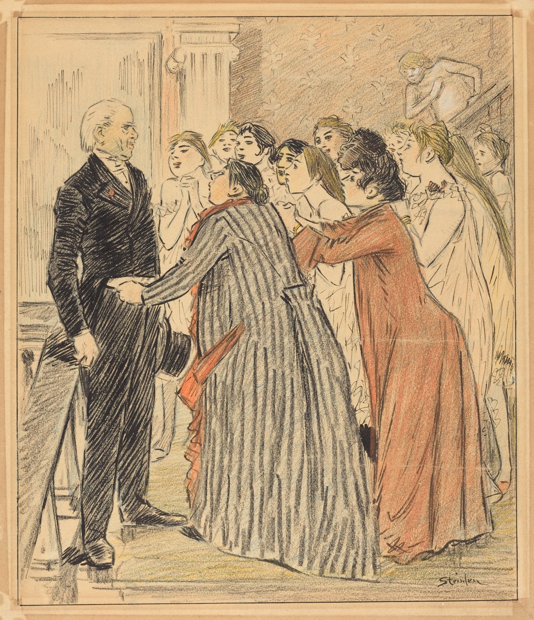 Az öreg dékán kalandja alkotó: Théophile Alexandre Steinlen