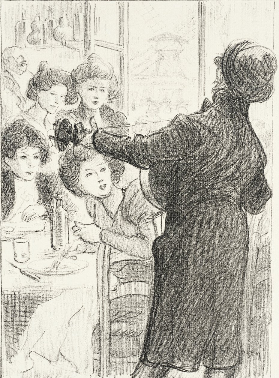 Az erdő énekese alkotó: Théophile Alexandre Steinlen