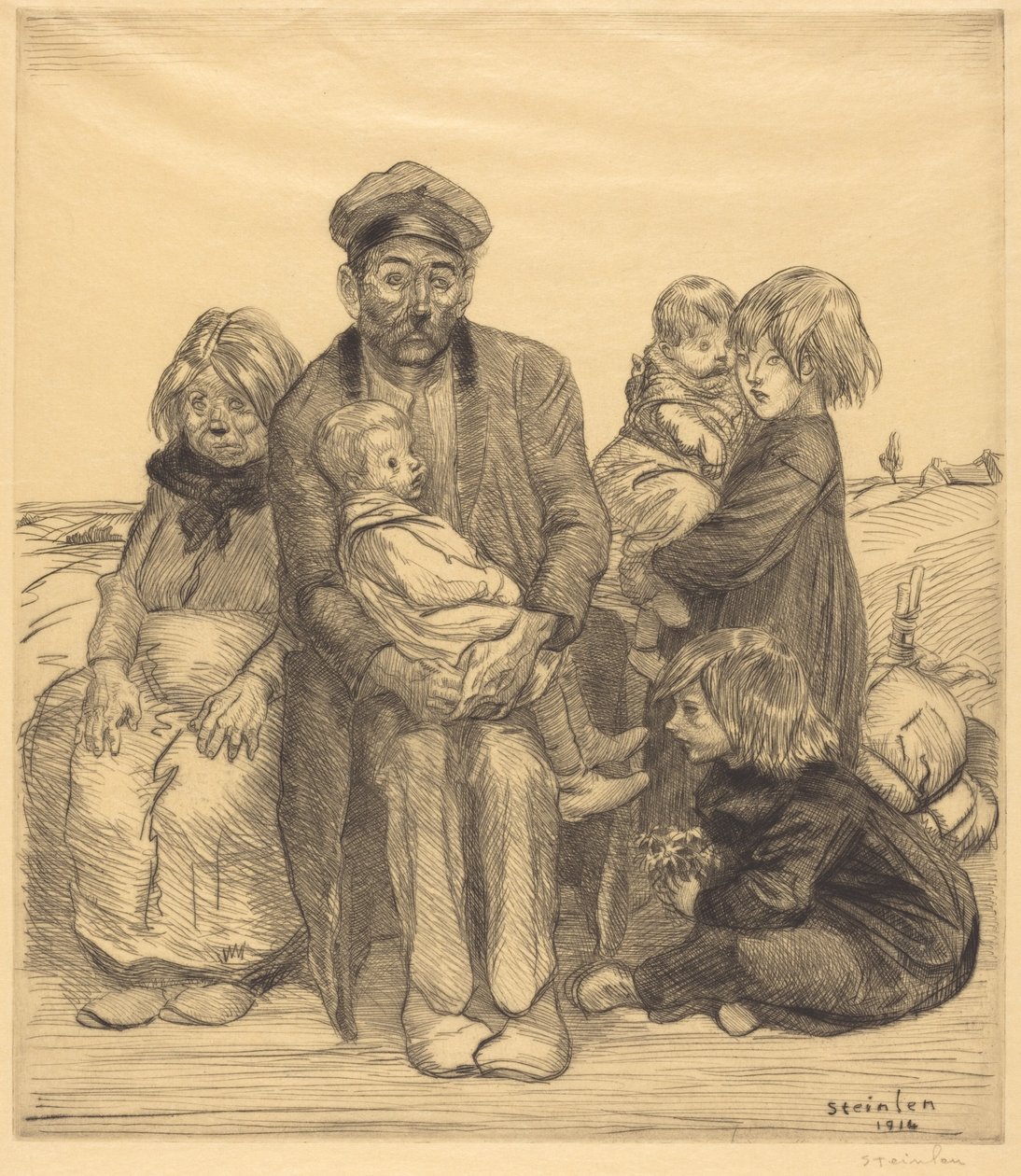 Szegény emberek alkotó: Théophile Alexandre Steinlen