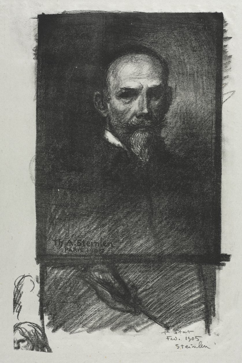 Önarckép alkotó: Théophile Alexandre Steinlen