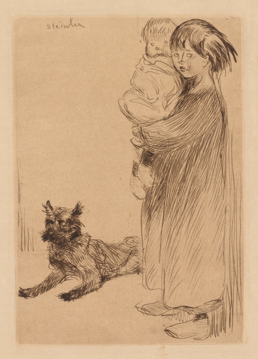A nagy nővér (La Grande Soeur) alkotó: Théophile Alexandre Steinlen