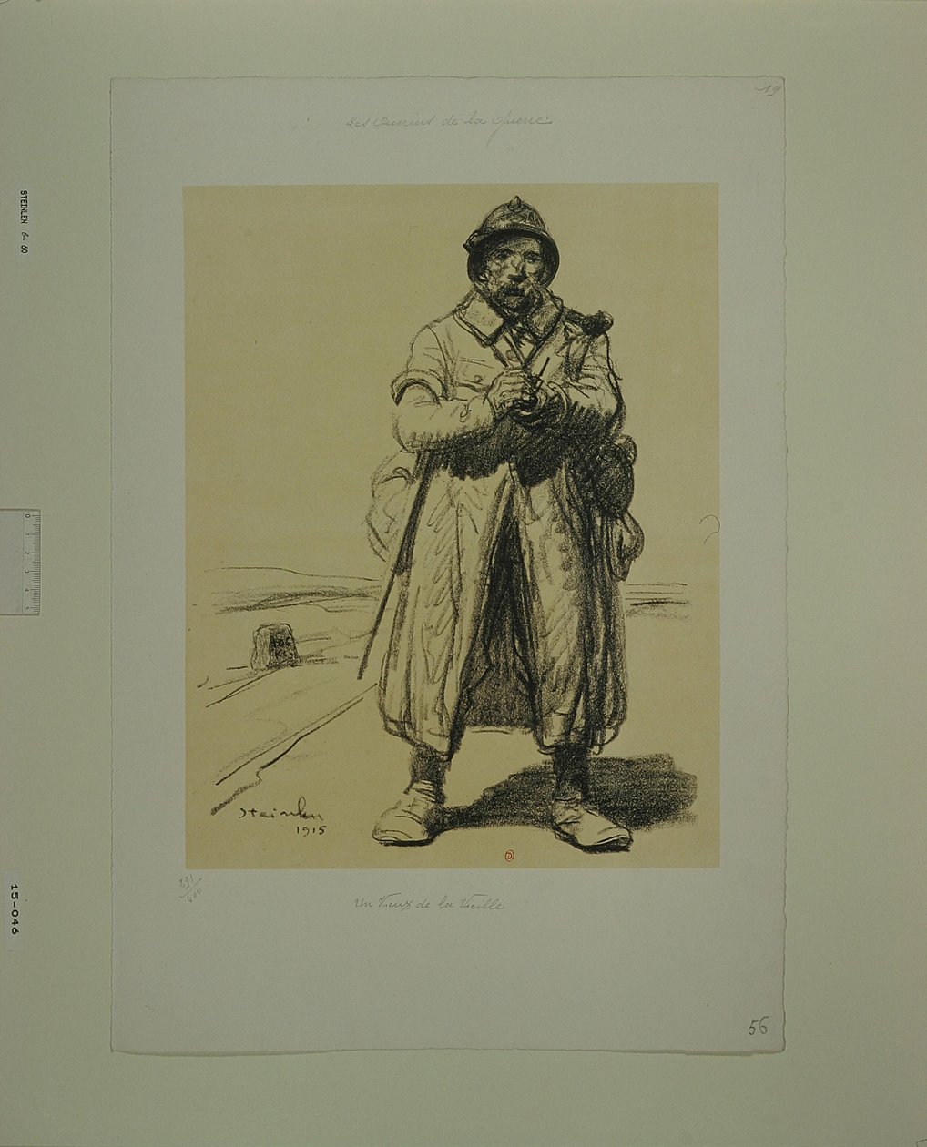 Egy öreg róka (b próbanyomat) alkotó: Théophile Alexandre Steinlen