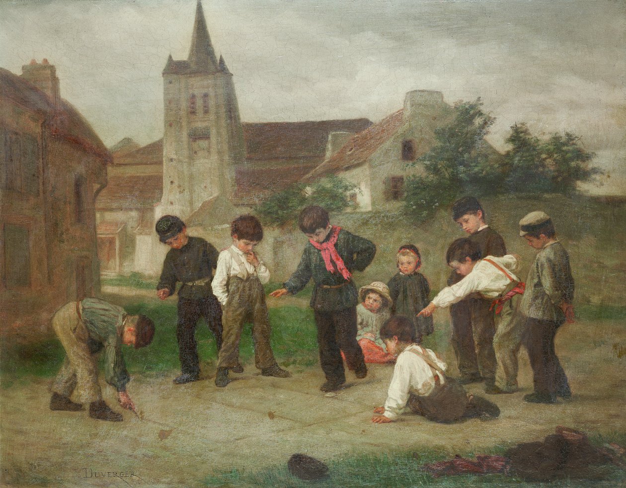 Komló alkotó: Theophile Emmanuel Duverger