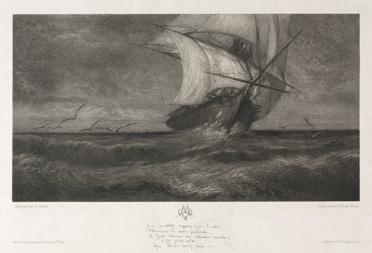 A fantomhajó, avagy a hullámokon alkotó: Theophile Narcisse Chauvel