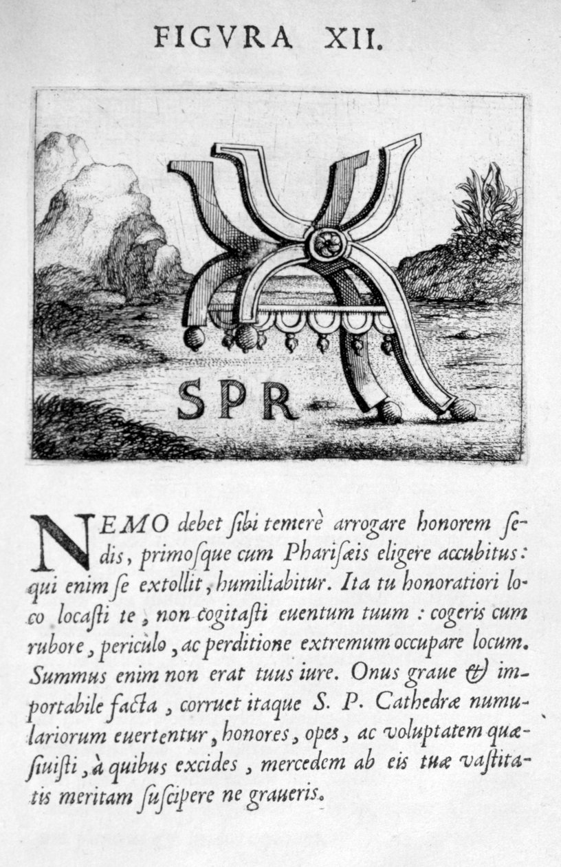 XII. prófécia ábra az Eximii Doctor Paracelsus jóslatából, 1536 alkotó: Theophrastus Bombastus von Hohenheim Paracelsus