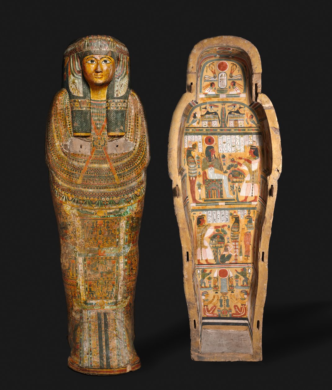 Nesykhonsu koporsója, Théba, a 21. végétől a 22. dinasztia elejéig alkotó: Third Intermediate Period Egyptian