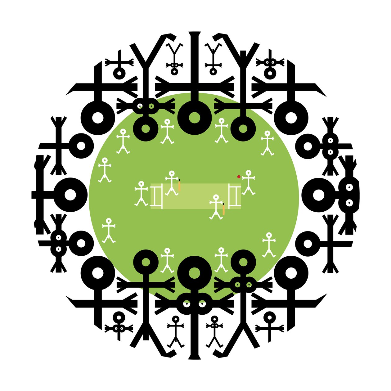Crowd Icon Cricket, 2006 alkotó: Thisisnotme Thisisnotme