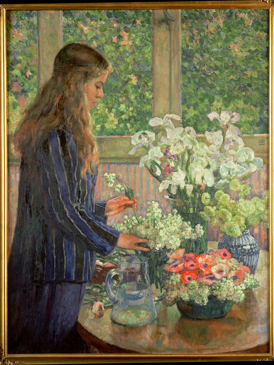 Kerti Virágok alkotó: Théo van Rysselberghe