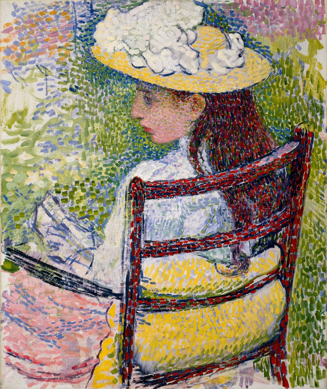 Jeanne Pissarro, 1895 alkotó: Théo van Rysselberghe