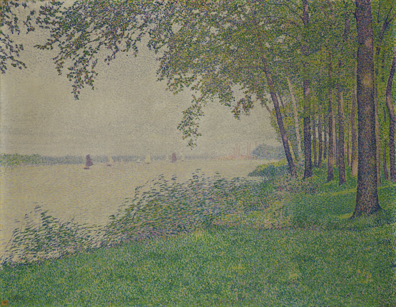 A vitorlások, 1892 alkotó: Théo van Rysselberghe