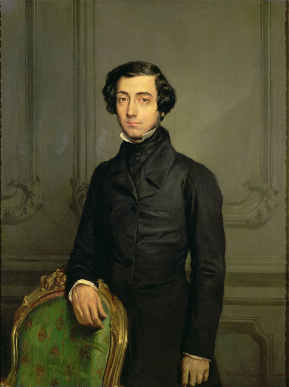 Charles-Alexis-Henri Clerel de Tocqueville (1805-59) 1850 alkotó: Théodore Chassériau