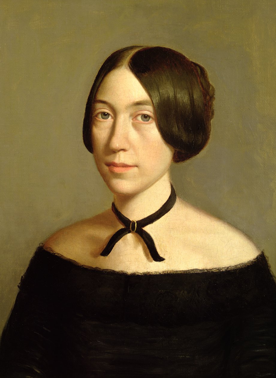 Madame Victor Mottez portréja, 1840 körül alkotó: Théodore Chassériau