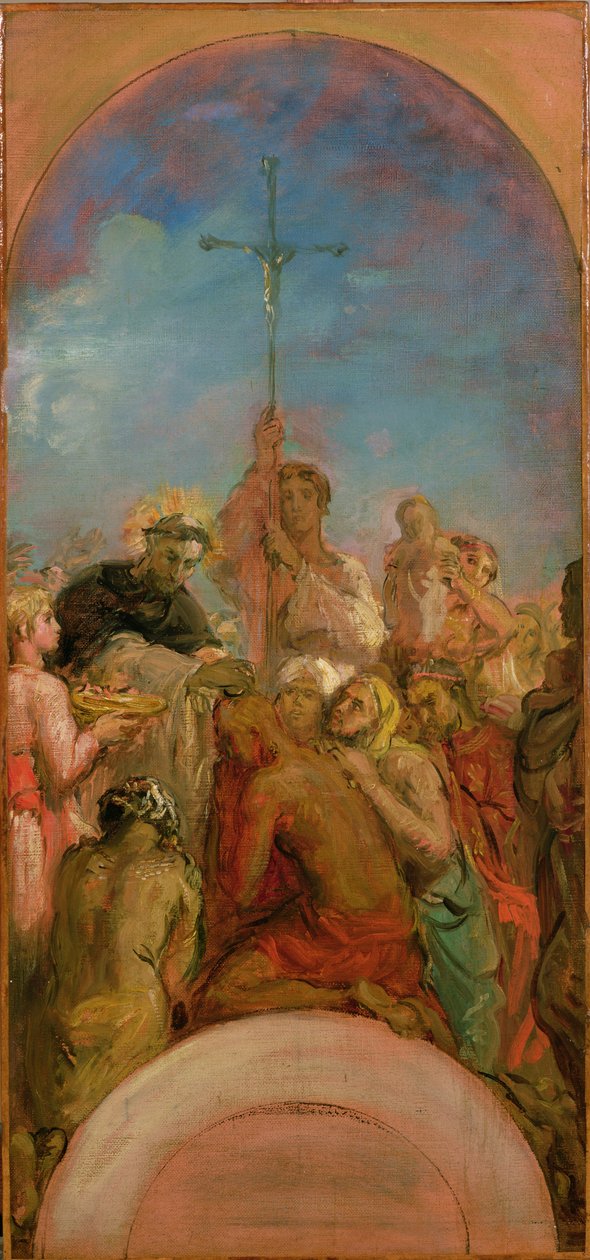 Xavéri Szent Ferenc (1506-52) alkotó: Théodore Chassériau