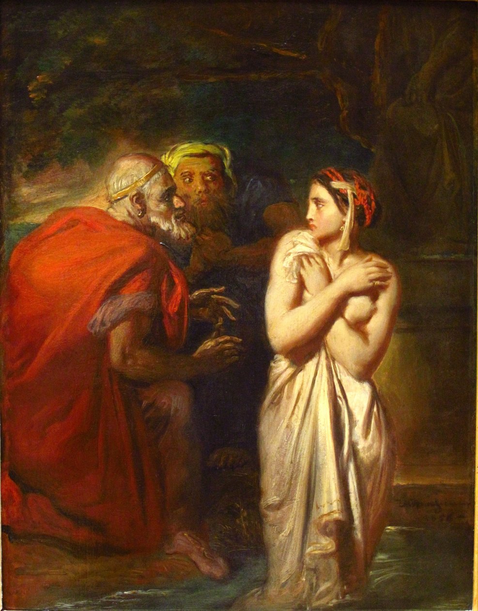 Suzanne és a vének alkotó: Théodore Chassériau
