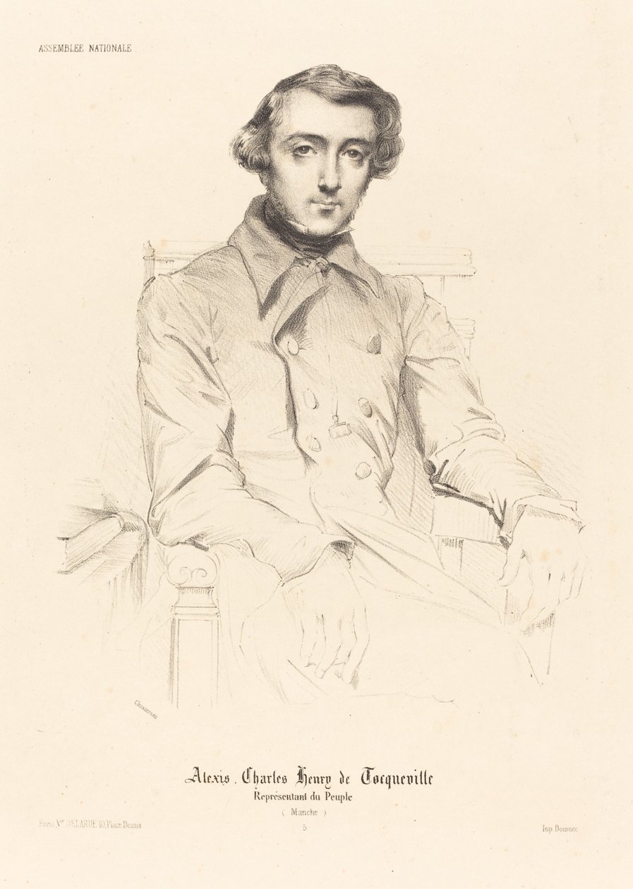 Alexis Charles Henry de Tocqueville alkotó: Théodore Chassériau