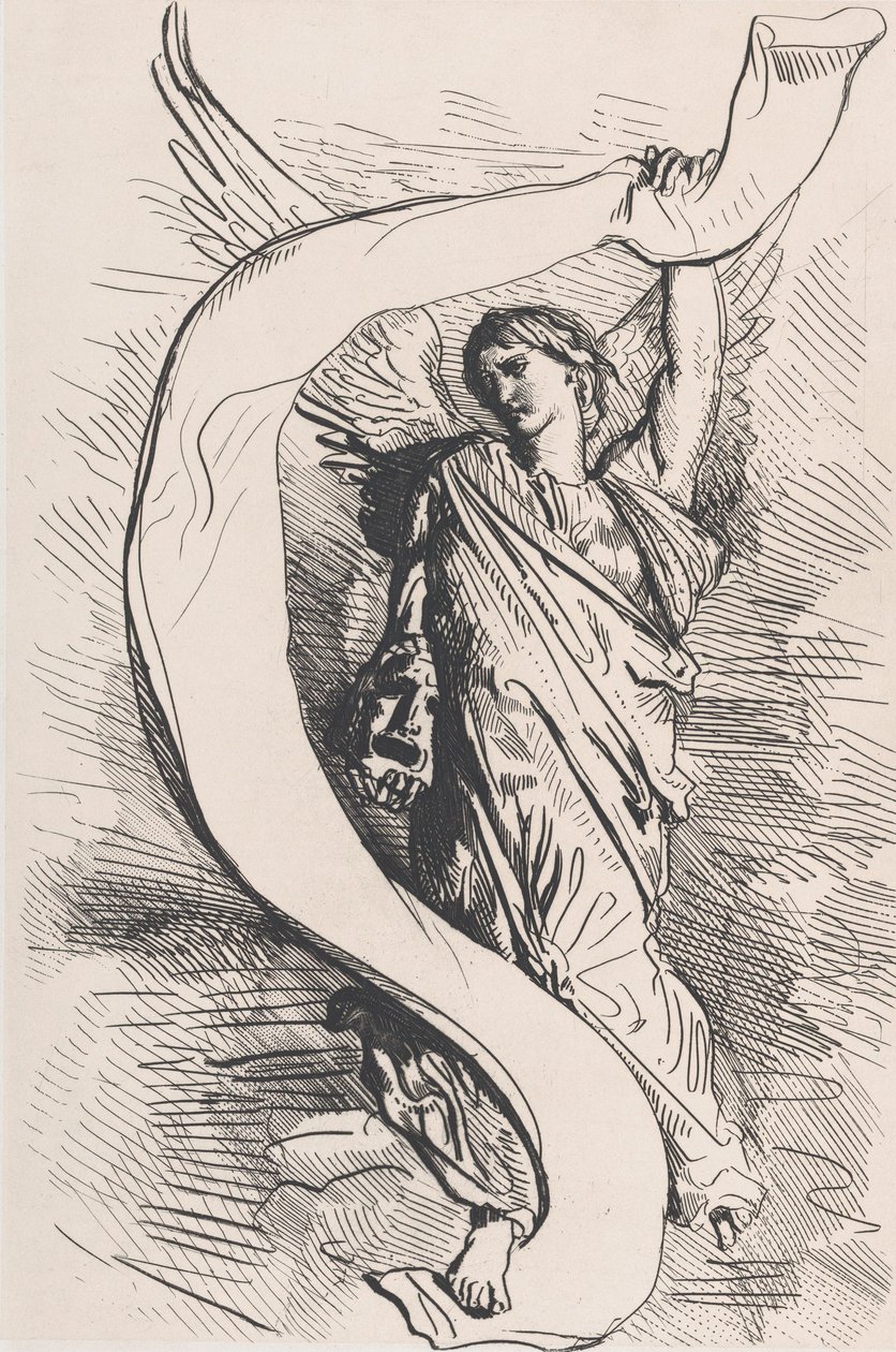 Elülső rész, Othelloból, 1900. alkotó: Théodore Chassériau