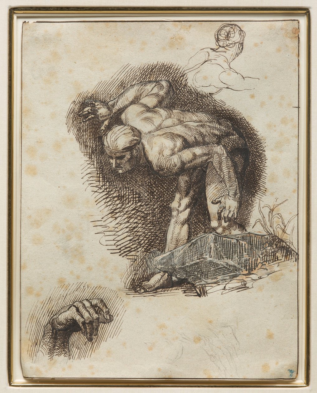 Géricault - Mászók, 1791 és 1824 között alkotó: Theodore Gericault