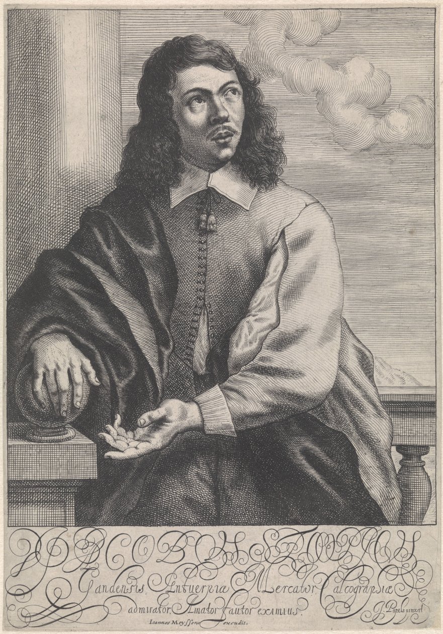 Jacob Stoopius portréja alkotó: Théodorus van Kessel