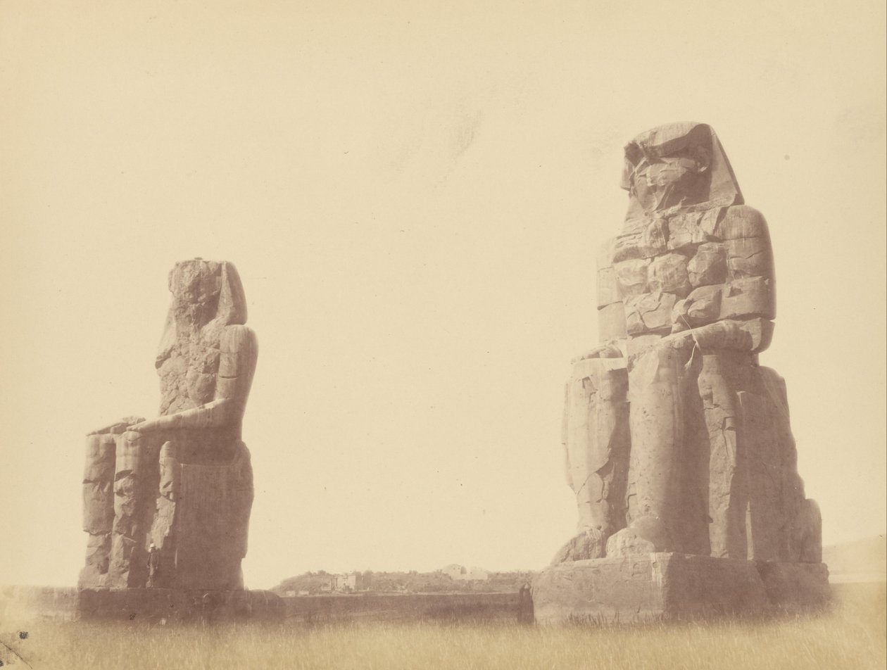 Memnon kolosszusa alkotó: Théodule Devéria
