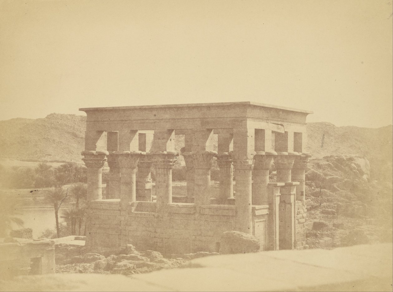 Traianus kioszkja, Philae alkotó: Théodule Devéria