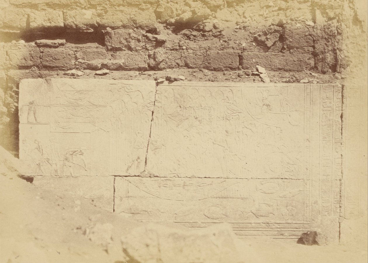 Sakkarah, Ptah-Mes sírjának feliratai alkotó: Théodule Devéria