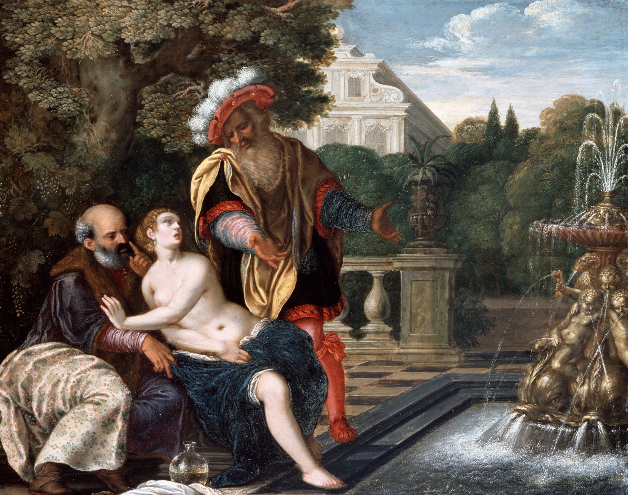 Susanna és a vének alkotó: Jakob Ernst Thomann von Hagelstein