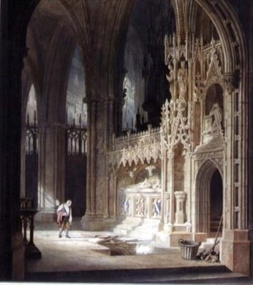 A szentély alkotó: Thomas Allom
