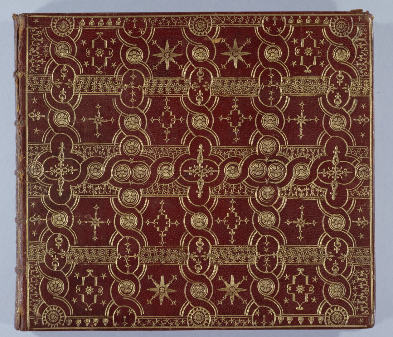 Az Anglia és Wales általános térképeinek teljes készlete..., 1724 (bőr) borítólapja alkotó: Thomas Badeslade