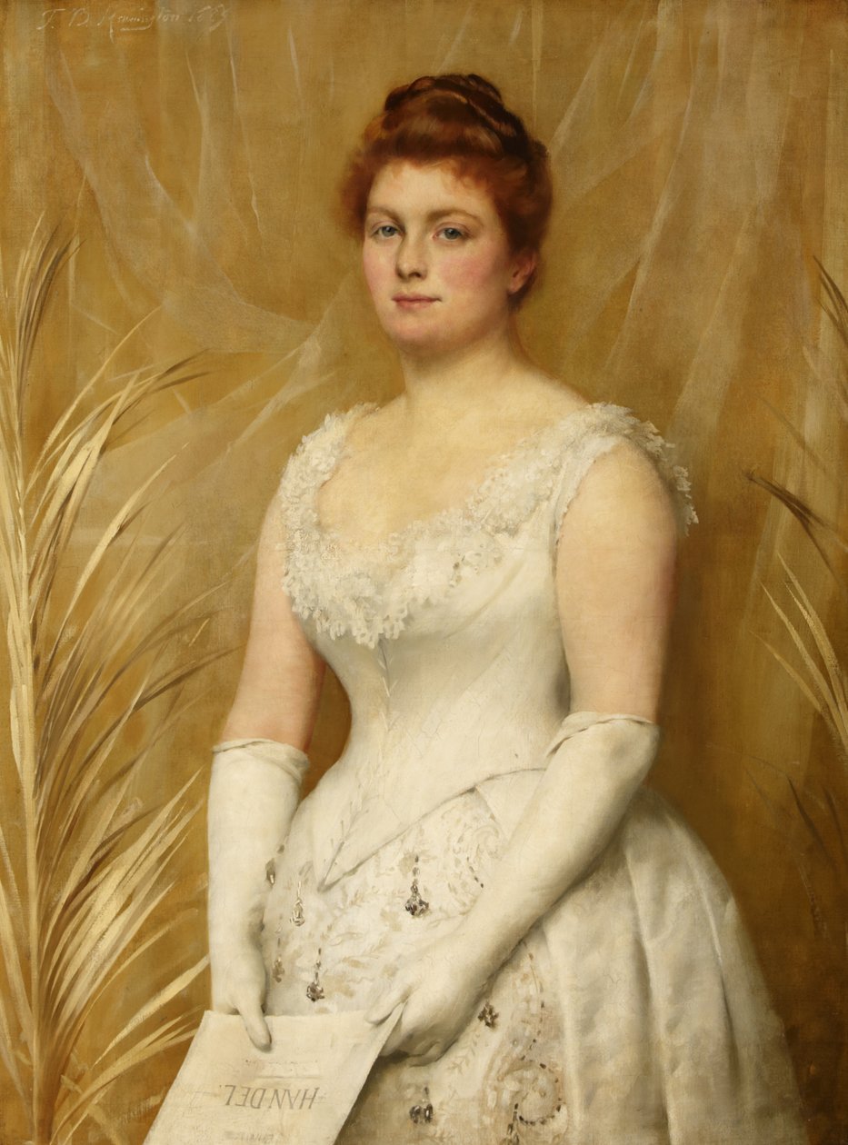 Marian Mckenzie, 1890 körül alkotó: Thomas Benjamin Kennington