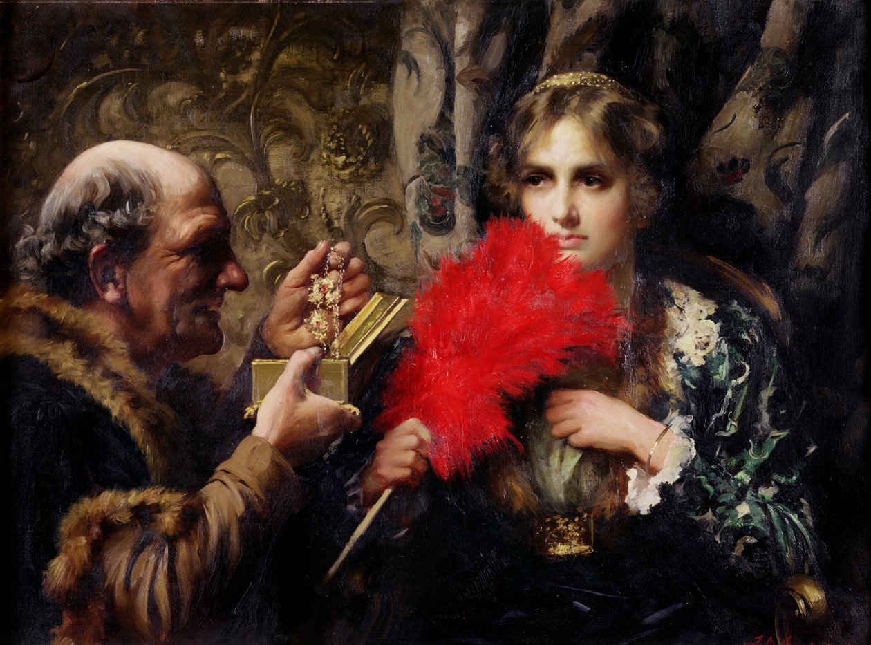 Kísértés, 1914 alkotó: Thomas Benjamin Kennington
