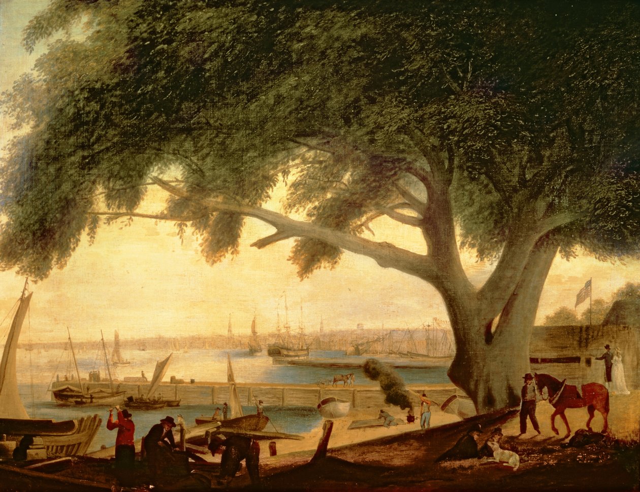 Penn szerződés fája alkotó: Thomas Birch