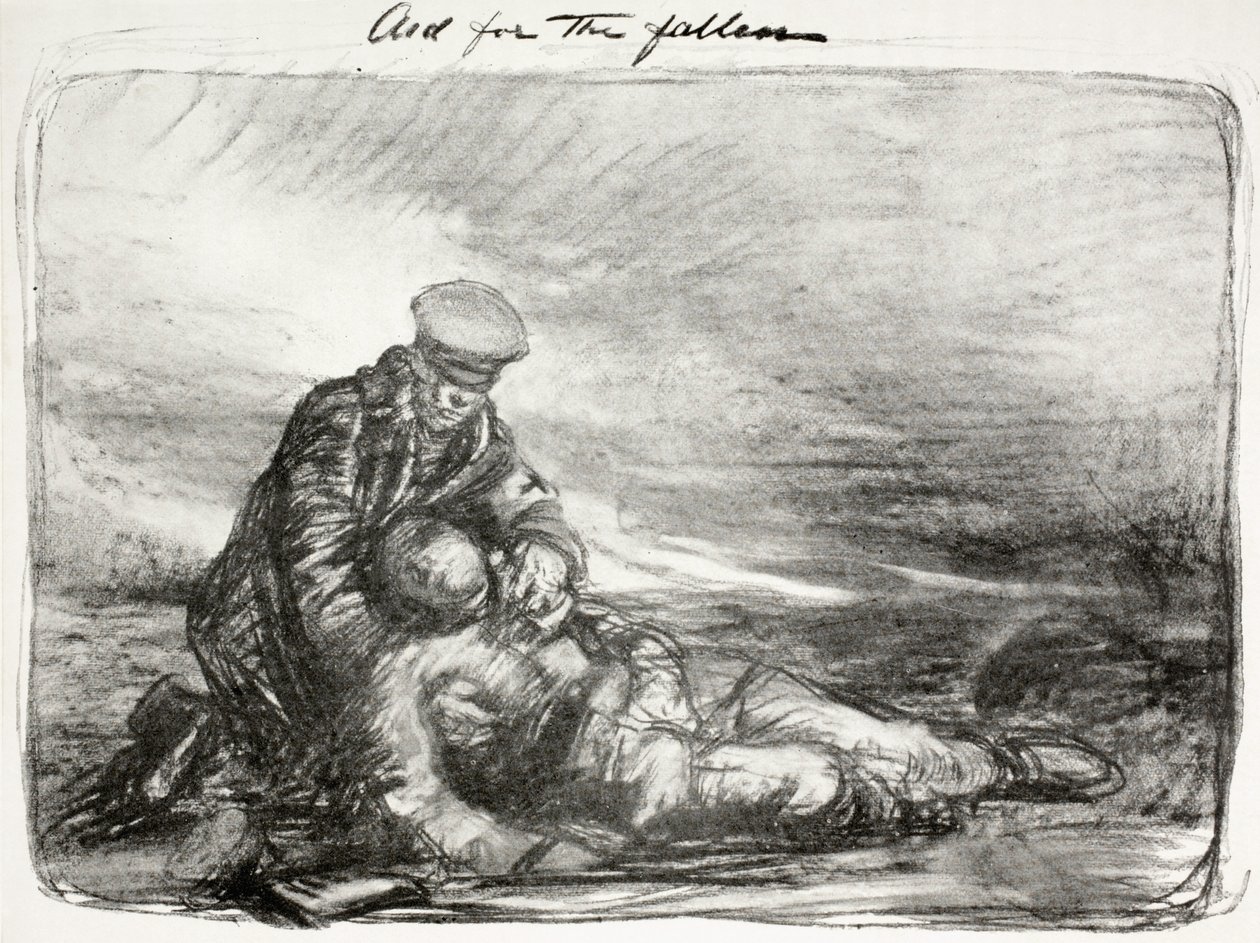 Segítség az elesetteknek, 1915 alkotó: Thomas Brock