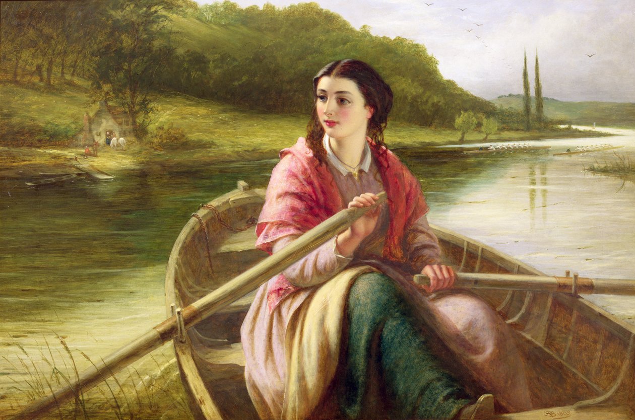 A révész lánya, 1869 alkotó: Thomas Brooks