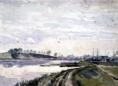 The Deben, Woodbridge, Suffolk alkotó: Thomas Churchyard