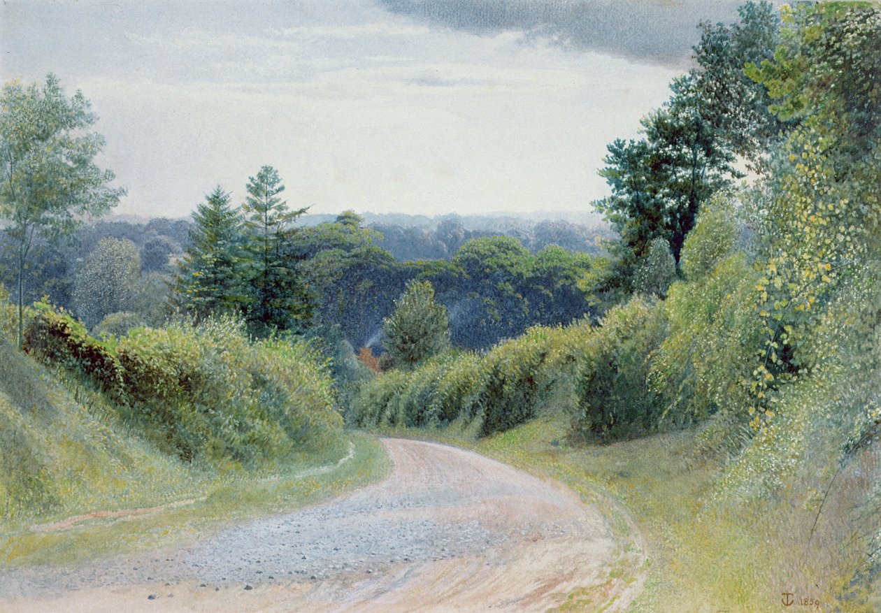 Egy Warwickshire Lane alkotó: Thomas Clack