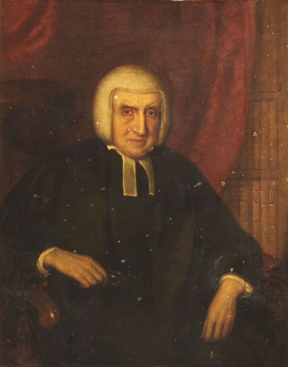 Martin Joseph Routh, a Magdalen College elnöke alkotó: Thomas Clement Thompson