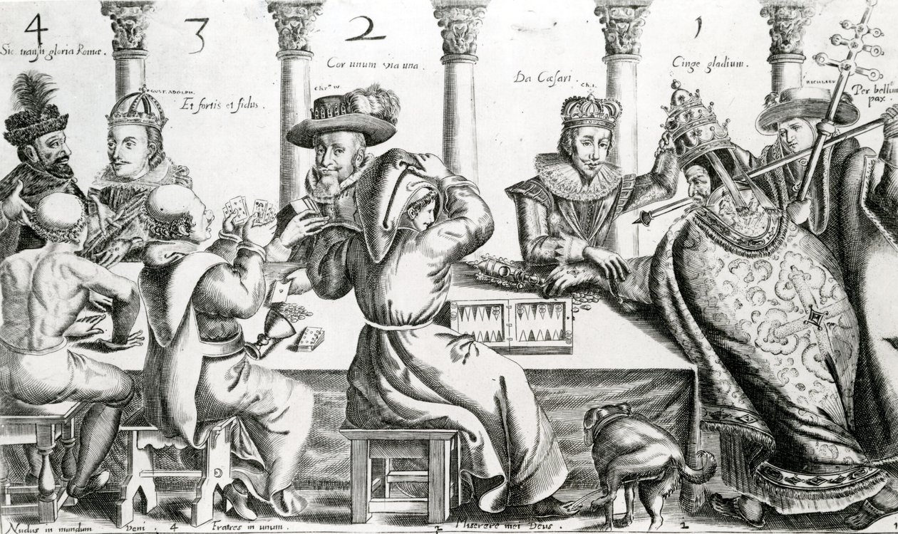 Royal und Ecclesiastical Gamers, 1609 körül alkotó: Thomas Cockson