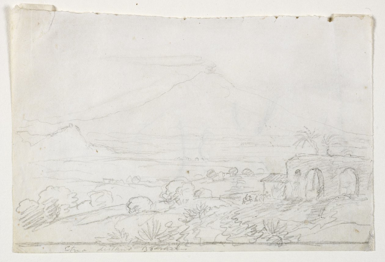 Aetna harminc mérföldes távolságból, 1842 alkotó: Thomas Cole